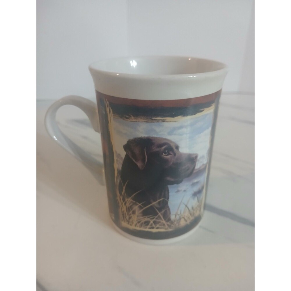 Black Labrador by Designpac Mug Cup Coffee Tea Hunting Scene